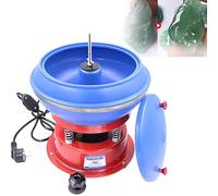 Vibrating Polishing Drum, Sleeve Polisher Vibration Tumbler Vibration Polishing Machine for Metal Parts Gemstones Jade Car Accessories Jewellery