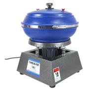 Vibrating Polishing Drum, Tumbler Polisher Machine for Grinding and Polishing Workpiece Surfaces, 12L Capacity