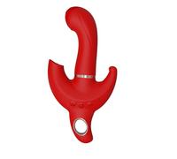 Vibrating Rabbit Vibrator Dildo for Women, 3 In1 G Spot Vibrator with 7 Tongue Licking & 7 Vibrating, Rotating Dildos Anal Vibrators for Clit Vagina Nipple Stimulation, Sex Toys for Women Or Couple,A