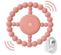 Vibrating Sensory Chew Toy - Dual Use Chew Toy for Autistic Children & Baby Teething - Soothing Teether for Infants, Toddlers, and Kids with Autism or Special Needs (Pink)
