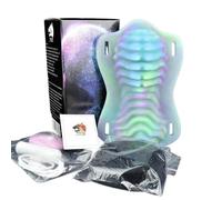 Vibrating Vaginal Glowing Grinding Pad - Alien Ribbed Pleasure Plate, USB