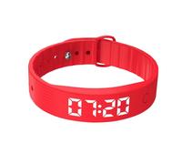 Vibrating Wrist Alarm Clock | Silent Bracelet with Timer,Silicone Vibration Clock Alarm Wristband,for Adults, Daily, Sleep, Travel, Home, Bed, Bedroom, Medication, Meeting