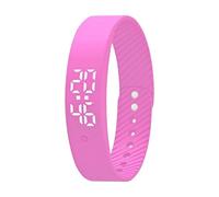 Vibrating Wristband Activity Tracker with Pill Reminder and 3 Alarms - Alarm Clock Watch | for Kids Adults Men Women Teens Elderly Bed Bedroom Travel Dorm Fitness Medication