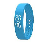 Vibrating Wristband Activity Tracker with Pill Reminder and 3 Alarms - Alarm Clock Watch | for Kids Adults Men Women Teens Elderly Bed Bedroom Travel Dorm Fitness Medication