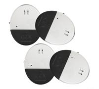 Vibration Alarm for and Door Security - 130dB Smash Glass with for Ultra-for Slim Design, Vibration Sensor Technology, ABS Housing, Battery-Pow(1pc)