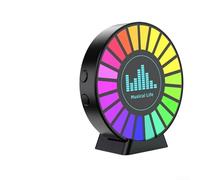 Vibration and Noise Sensor Device for Paranormal Investigation and EVP Detection, Compatible with Spirit and Vibes Apps, with 2K HD Sound-Controlled RGB Light