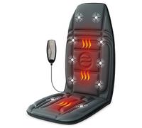 Vibration Back Massager with Heat, Massage Chair Pad with 10 Vibration Motors & 2 Heating Levels, Chair Massager for Recliner, Office Chair, Sofa, Gifts for Mom Dad Woman Man