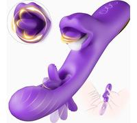 Vibration for Women Dildo Vibrator, KELESTA Dildos Sex Toy for Women with 360° Tongue Licking and 7 Vibration Modes & 7 Slap Modes, Vibrator Sets for Women Clitoris Stimulator for Her
