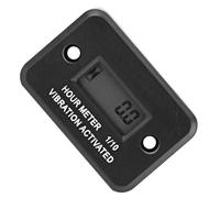 Vibration Hour Meter Wireless Digital Waterproof Diesel Engine Motor Hour Guage for Lawn Mower DJ-103, Generator Hour Meter