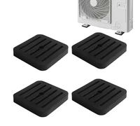 Vibration Isolation Pads Air Conditioner 4 Pieces Rubber Shock Absorbing