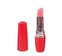 Vibration Lipstick Massager for Relaxation and Pleasure, Facial Eye Lip Anti-Aging Wrinkle Device for Dark Circles Puffiness (1, Red)