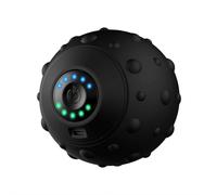Vibration Massage Ball, Electric Fascia Roller Ball Full Body Muscle Relaxation Massager at Home Fitness Yoga Exercise Recovery Vibration Handball, Rechargeable, Muscle Pain Relief Pressure (Black)