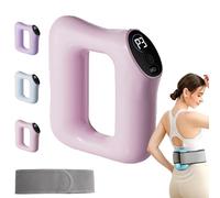 Vibration Massage Ring,Multifunctional Full-Body Fascia Ring,Ergonomic Electric Fascia Massager, Full-Body Fat Burning and Shaping, Deep Tissue Vibrations with Portable Design-C