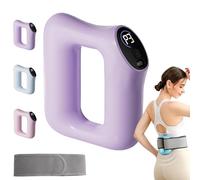 Vibration Massage Ring,Multifunctional Full-Body Fascia Ring,Ergonomic Electric Fascia Massager, Full-Body Fat Burning and Shaping, Deep Tissue Vibrations with Portable Design-A