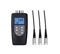 Vibration Meter, Vibration Meter VM-6380-3 Vibration Analyzer Three-channel Acceleration, Velocity, Displacement Motion Machine Vibration Meter