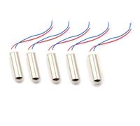 Vibration motor 5pcs 14500rpm waterproof cylindrical coreless microvibration motor for massagers