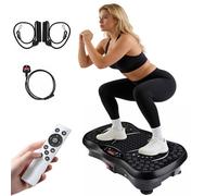 Vibration Plate, 2025 Upgraded Vibration Plate Exercise Machine with High-Performance Motor, 120 Adjustable Speeds, Fitness Vibration Plate Platform for Lymphatic Drainage & Full Body Workout