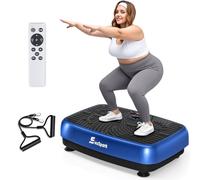 Vibration Plate, EvoSpark Vibration Plate Exercise Machine with 2026 High-Performance Dual Motor, 120 Adjustable Speeds, 450 Lbs Capacity Vibrating Plate for Lymphatic Drainage & Weight Loss