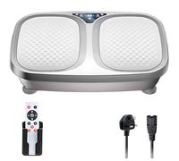Vibration Plate Exercise Machine - 200kg Load Capacity, 120 Intensity Levels, Exercise Equipment for Home Use 5 Muscle-Stimulating Programs, Anti-Slip Design | Fitness Equipment for Full-Body Workout