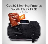 WeightWorld Vibration Plate Exercise Machine - 5 Programs + 99 Intensity Levels - Built-in Bluetooth Speaker - 2 Resistance Bands - Easy-to-Use & Portable Vibrating Plate Exercise Machine