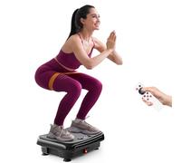 Vibration Plate Exercise Machine: TISSCARE Mini Vibrating Plates for Lymphatic Drainage and Weight Loss, 400Lbs Capacity Full Body Power Shake Workout Platform for Home Cardio Fitness