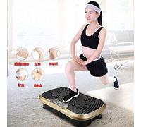 Vibration Plate Exercise Machine Whole Body Exercise Vibration Fitness Platform 440Lbs Massage Remote Linear Vibration Oscillation for Home Fitness and Weight Loss with 2 Resistance Bands