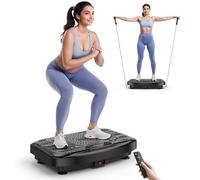 Vibration Plate Exercise Machine,Whole Body Workout Power Vibrate Fitness Platform Vibration Plate for Lymphatic Drainage, Weight Loss & Shaping