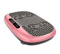 Vibration Plate Exercise Machine - Whole Body Workout Vibration Fitness Platform - Home Workout Equipment for Weight Loss Toning Wellnesss - Max User Weight 330lbs (Pink )