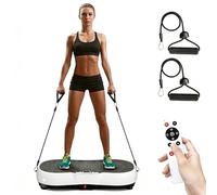 Vibration Plate for Weight Loss & Lymphatic Drainage, 2025 Upgraded Vibration Plate Exercise Machine with Dual Motor, 99 Speeds, 140KG Capacity (Pearl)