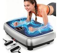 vibration plate, Upgraded Vibration Plate Exercise Machine for Lymphatic Drainage & Weight Loss, vibrating plate for Full-Body Workout