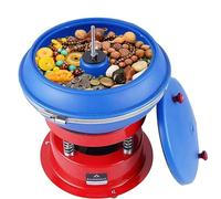 Vibration Polishing Machine for Metal Deburring and Gem Faceting with Shock Absorber Barrel