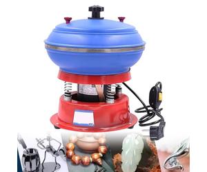 Vibration Polishing Machine, High Frequency Vibrating Drum for Jade, Handicrafts, Hard Metal Parts Finishing