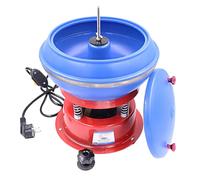Vibration Polishing Machine, Rock Tumbler Kit, for Grinding and Polishing The Workpiece Surface, Strong and Stable, Low Noise(S)