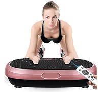 Vibration Power Plates Vibration Plate Hine with Remote Control 5 Program Modes 2Resistance Bands Vibration Fitness Trainer for Weight Loss Amp Body Toning 400Lb Max Load.