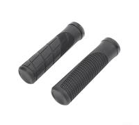 Vibration Reducing Rubber Grips for Mountain For bikes Perfect for Long Rides and Off Road Trails (Black)