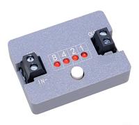 Vibration Sensing Timer Switch Module Supports DC 4-30V Input Adjustable Delay 0-15 Minutes Auto Reset Low Standby Power Design(board + shell)