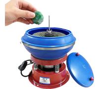 Vibration Tumbler Polisher for Jewelry, Small Metal Parts, Rocks - Low Noise Buffing Machine for Grinding & Polishing