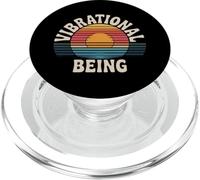Vibrational Being Spiritual Frequency Aura - PopSockets PopGrip for MagSafe