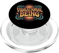 Vibrational Being Spiritual Frequency Aura |- PopSockets PopGrip for MagSafe