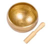 Vibrational Sound Bowl Brass Singing Brass Texture Perfect for Sound Baths Reiki and Holistic Wellness Practices Singing