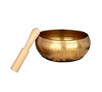 Vibrational Sound Bowl Brass Singing Brass Texture Perfect for Sound Baths Reiki and Holistic Wellness Practices Singing