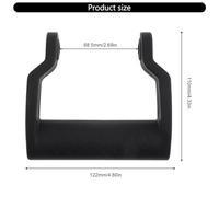 Vibrations Damping Handle for Angles Grinder Minimizes Shaking Nonslip Grip Universally for 100 Type Tool Fast Assembly AntiVibration Angles Grinder Handle