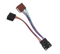 Vibrations Resistant ABS Car Female Plug Connector For Various Sedan Models Easy Installation Adapter Cable ABS DISC Radio Wiring Link