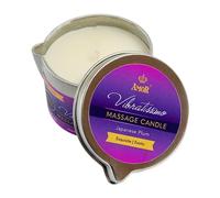 VIBRATISSIMO Massage Candle Japanese Plum 100ml I Candle with Plum Scent I Candle Relaxation I Made of Natural raw Materials & with Coconut Oil I Suitable for Sensitive Skin I Massage Candle