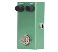 Vibrato Effect Pedal Aluminium Alloy Compact Knob Control DC 9V - Vintage Dynamic Sound, Adjustable Speed & Depth, Portable Electric Guitar Effects for Stage & Studio