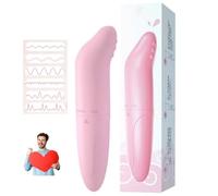 Vibrator Frequency Vibration Female AV Stick Massage Adult Products Her Pleasure Pack Ribbed Lovehone-y Toys Love Honey Toys Stimulator Love Honey Vibabrator Magic Wand Vibrator Wand (Pink)