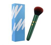 Vibrator Makeup Brush, 2 in 1 DBDSM Tickler Sex Toy Cosmetic Brush Erotic Tease with 10 Frequency Modes, IPX7 Waterproof USB Rechargeable Adult Toy with Smart Warming (Green)