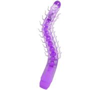 Vibrator rabbit flexible purple vibrating 23.5 cm, Length 90 mm, Width 235 mm, Depth 50 mm, Department WOMEN, Poids 0.260 Kg