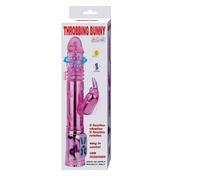 Vibrator rabbit pink rabbit spinning thrilling, Width 40 mm, Length 290 mm, Department WOMEN