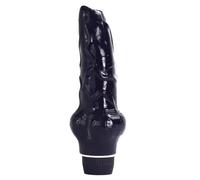 Vibrator Sex Toy Thick 7.6 Inch Multi Speed Jelly Black G SpotClitoral Vibrators Dildo Vibrating for Women Men Couples Big Thick Dildo Vibe